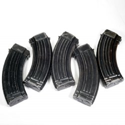 AK47 30RD STEEL MAGAZINE, MILITARY ISSUE