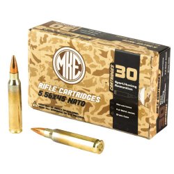 MKE 5.56X45 M855 62GR FMJ, 30RD BOX