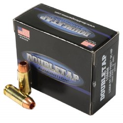 DOUBLETAP AMMUNITION LEAD FREE 10MM 125GR SCHP, 1600FPS / 710FT-LB, 20RD BOX