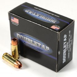 DOUBLETAP AMMUNITION LEAD FREE 10MM 125GR SCHP, 1600FPS / 710FT-LB, 20RD BOX