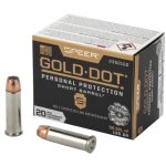 SPEER GOLD DOT 38 SPECIAL 135GR JACKETED HOLLOW POINT, DESIGNED FOR SHORT BARRELS, 20RD BOX