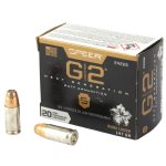 SPEER GOLD DOT G2, 9MM 147GR JACKETED HOLLOW POINT, 20RD BOX