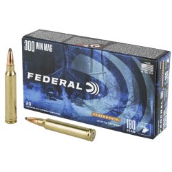 FEDERAL POWER-SHOK 300 WIN MAG 175GR SP 20RD/BOX