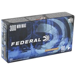 FEDERAL POWER-SHOK 300 WIN MAG 175GR SP 20RD/BOX