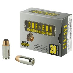 CORBON SELF DEFENSE 45ACP +P 230GR JACKETED HOLLOW POINT, 20RD BOX