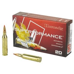 HORNADY SUPERFORMANCE 243 WIN 95GR SST, 20RD/BOX