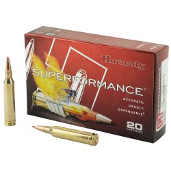 HORNADY SUPERFORMANCE 7MM REM MAG 139GR SST, 20RD/BOX