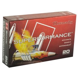 HORNADY SUPERFORMANCE 7MM REM MAG 139GR SST, 20RD/BOX