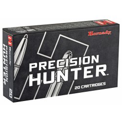 HORNADY PRECISION HUNTER 6MM CREEDMOOR 103GR ELD-X, 20RD/BOX