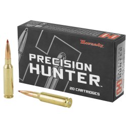 HORNADY PRECISION HUNTER 6.5 CREEDMOOR 143GR ELD-X, 20RD/BOX