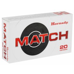 HORNADY 6.5 CREEDMOOR ELD-MATCH 147GR, 20RD/BOX