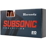 HORNADY SUBSONIC 450 BUSHMASTER 395GR SUB-X FLEXTIP, 20RD BOX