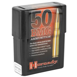 HORNADY MATCH .50 BMG 750GR A-MAX, 10RD/BOX