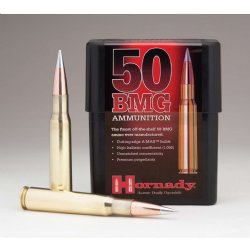 HORNADY MATCH .50 BMG 750GR A-MAX, 10RD/BOX