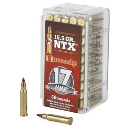 HORNADY VARMINT EXPRESS 17HMR 15.5GR NTX, 50RD/BOX