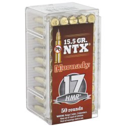 HORNADY VARMINT EXPRESS 17HMR 15.5GR NTX, 50RD/BOX