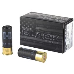 HORNADY BLACK 12GA 2.75" #00 BUCK SHOT, 10/BOX
