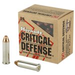 HORNADY CRITICAL DEFENSE 357 MAGNUM 155GR FTX FLEXTIP, 25RD BOX