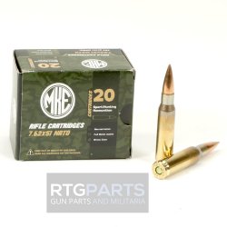 MKE 7.62x51MM 147GR FMJ M80, 20RD BOX