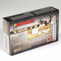 BARNES 6.5 CREEDMOOR VOR-TX LONG RANGE 127GR LRX BT, 20RD BOX