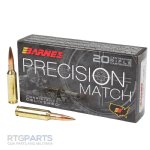 BARNES 6.5 CREEDMOOR 140GR PRECISION MATCH OTM BT, 20RD BOX