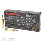 BARNES 223 REM 77GR PRECISION MATCH OTM BT, 20RD BOX