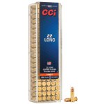 CCI 22 LONG HIGH VELOCITY 29GR COPPER ROUND NOSE, 100RD/BOX