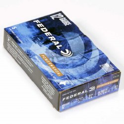 FEDERAL POWERSHOK 12GA 2.75" 1.25 OZ RIFLED SLUG FOR SMOOTH BORE, 5/BOX