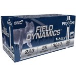 FIOCCHI FIELD DYNAMICS 223 REM 55GR V-MAX, 50RD/BOX