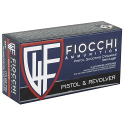 FIOCCHI 9MM 115GR FMJ, 50RD BOX