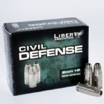 LIBERTY CIVIL DEFENSE 9MM +P, 50GR 2040FPS, 20RD/BOX