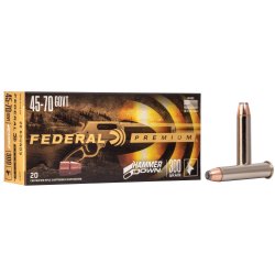 FEDERAL HAMMER DOWN 45-70 GOVERNMENT 300GR BONDED SOFT POINT, 20RD BOX