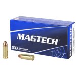 MAGTECH 38 SUPER AUTO +P 130GR FMJ, 50RD BOX