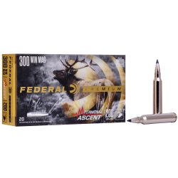 FEDERAL PREMIUM TERMINAL ASCENT 300 WIN MAG, 200GR, 20RD / BOX