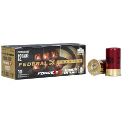 FEDERAL SHORTY SHOTSHELLS 12GA 1.75IN 00 BUCKSHOT 6-PELLETS, 10RD BOX