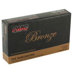 PMC BRONZE 308 WIN 147GR FMJ, 20RD/BOX