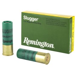 REMINGTON SLUGGER 12GA 3" 1OZ RIFLED SLUG, 5/BOX