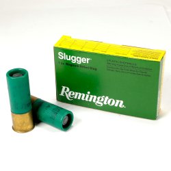 REMINGTON SLUGGER 12GA 2.75" 1OZ RIFLED SLUG, 5/BOX