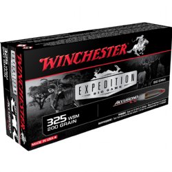 WINCHESTER EXPEDITION BIG GAME 325 WSM 200GR ACCUBOND CT, 20RD/BOX