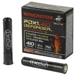 WINCHESTER DEFENDER 410GA 2.5" 3-DEFENSE DISKS & 12 BB, 10/BOX