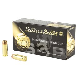 S&B 10MM 180GR JACKETED HOLLOW POINT, 50RD/BOX