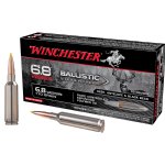 WINCHESTER BALLISTIC SILVERTIP 6.8 WESTERN 170GR, 20RD/BOX