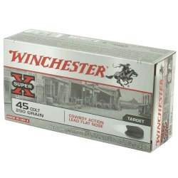 WINCHESTER USA 45LC LFN 250GR COWBOY ACTION 50RD / BOX