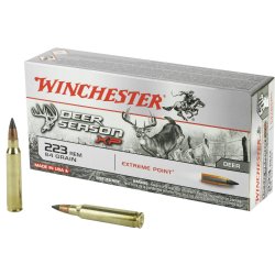 WINCHESTER DEER SEASON 223 REMINGTON 64GR EXTREME POINT POLYMER TIP, 20RD/BOX