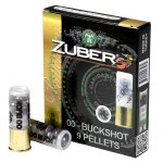 ZUBER 12GA 2.75" 00-BUCKSHOT, 10/BOX