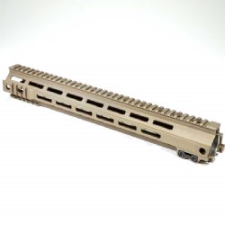 GEISSELE MK4 SUPER MODULAR RAIL HANDGUARD 15" M-LOK, DESERT DIRT