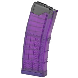 LANCER L5AWM 30RD PURPLE TRANSLUCENT MAG, 5.56MM / .223REM