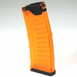 LANCER L5AWM 30RD ORANGE TRANSLUCENT MAG, 5.56MM / .223REM