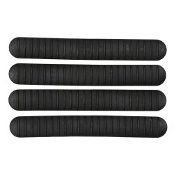 B5 SYSTEMS M-LOK RAIL COVERS, 4-PACK, BLK