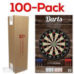 100-PACK OF DARTS TARGETS, 23x35", ACTION TARGET